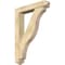 Ekena Millwork Funston Arts and Crafts Rough Sawn Bracket w/ Offset Brace, Douglas Fir, 6"W x 30"D x 42"H BKT0604X30X42FST03RDF - alternate 1